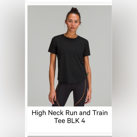 Lululemon Run and Train top- Size 4 barely worn! - Picture 1 of 3